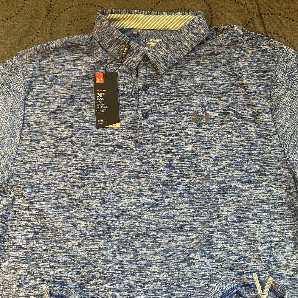 UNDER ARMOUR POLO SHIRT SIZE 2XL NWT $64.99
